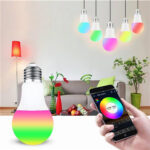 15W Wi-Fi Smart Bulb E27 LED RGB Bulb Works with Alexa / Google Home 85-265V RGB + White -Dimmable Timer Function Magic Bulb_3