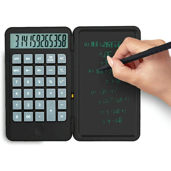 12-Digit Desktop Calculator with LCD Writing Screen- USB Charging_0