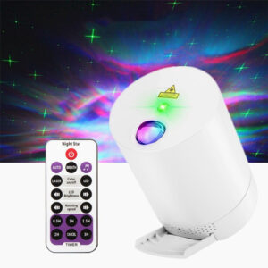 Starry Sky Projector Remote Control Musical Rotating Lamp- USB Powered_0