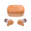 TWS Bluetooth Wooden Designed Earphones with USB Charging Case_0