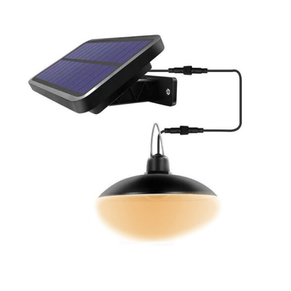 LED Remote Control Solar Indoor Outdoor Pendant Lamp_0
