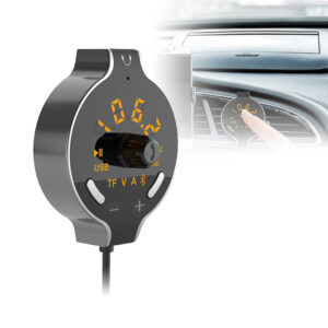 Dual Car Charger and Wireless FM Transmitter Aux-in and U-Disk_0