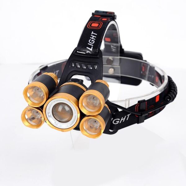 Water Resistant Powerful Camping Head Lamp- Battery Powered_0