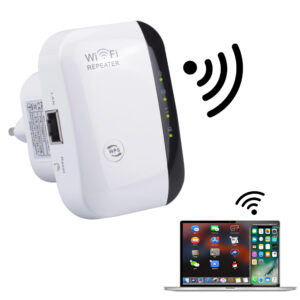 Wireless Wi-Fi Repeater and Signal Amplifier Extender Router 300Mbps Wi-Fi Booster 2.4G Wi-Fi Range Ultra boost Access Point_0