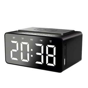 3-in-1 Wireless Bluetooth Speaker, Charger,Alarm Clock- USB Power Supply_0