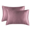 Imitation Satin Pillow Cases Set of 2 in Various Colors_0