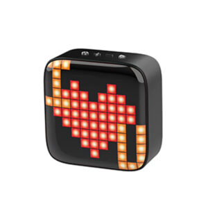 USB Charging Bluetooth Speaker with Pixel Animations_0