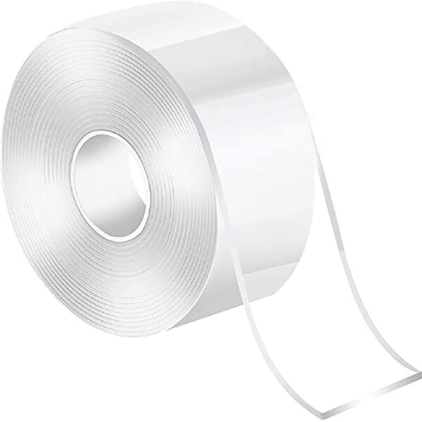 1M/2M/3M/5M Nano Magic Tape Double Sided Tape Transparent No Trace Reusable Waterproof Adhesive Tape Cleanable_0