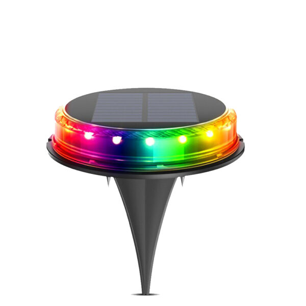 Solar Powered LED Ground Stake Lawn Lights-Solar Powered_0
