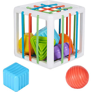 Colorful Shape Blocks Sorting Game Baby Montessori Educational Toy_0
