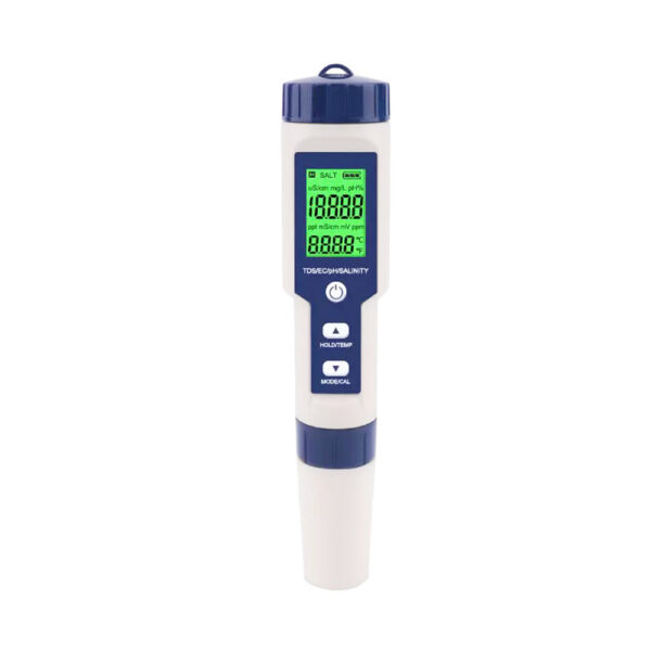 5 in 1 High Accuracy Digital Pen pH Tester for Water_0