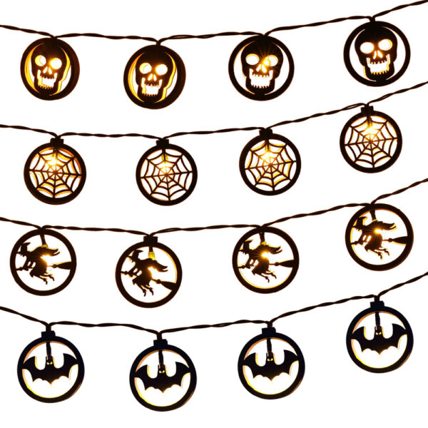 20 LED Halloween Decorative String Light-Battery Operated_0
