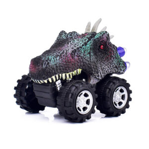 Dinosaur Toy Pull Back Car Perfect Birthday Gift for Kids_0