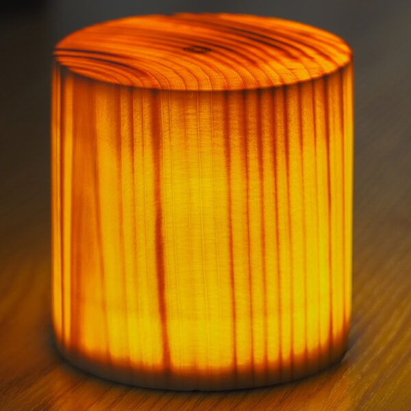 Translucent Wooden LED Touch Night Lamp-USB Rechargeable_0