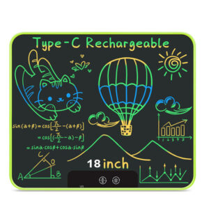 USB Rechargeable LCD Kid’s Writing and Drawing Tablet_0