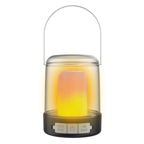 3 Modes Vintage Portable Camping Lantern-USB Rechargeable_0