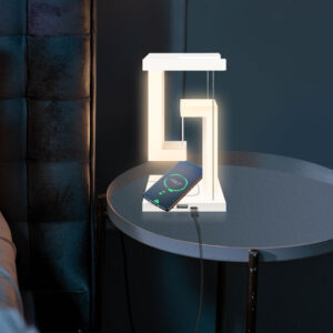 Wireless Charging Levitating LED Table Night Lamp-USB Plugged-in_7