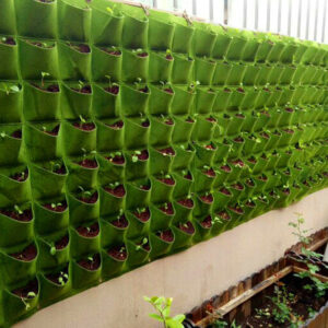 Wall Hanging Pocket Planting Bags Vertical Succulent Plant Pots_8