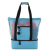 2 IN 1Mesh Beach Tote Bag with Insulated Cooler_0