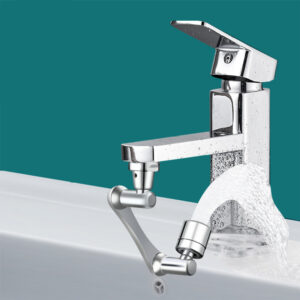 Multi-function Convenient Installation Rotary Universal Kitchen Faucet_5