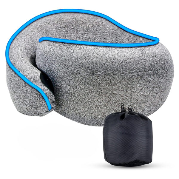 Adjustable 360° Support Travel Neck Pillow for Sleep and Rest_0