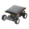 Mini Solar-Powered Toy Car Robot Racing Car for Kids_0