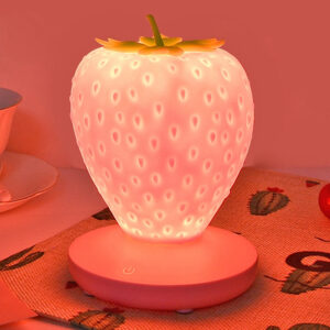 Touch Sensor Strawberry Children’s LED Night Lamp- USB Rechargeable_6