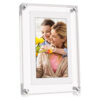 5 Inches Acrylic Digital Video Frame for Home Décor and Heartfelt Gift USB -Rechargeable_0