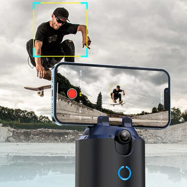 360° Rotation Automatic Face Tracking Mobile Phone Holder Stabilizer_9