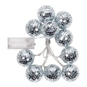 10/20/40 LED Mirror Ball Fairy String Disco Lights-Battery Operated_5